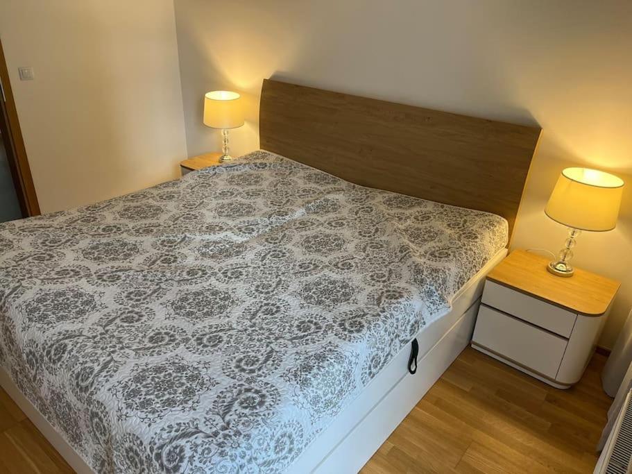 Apartman Holesovice,Balkon,Garaz Praag Buitenkant foto
